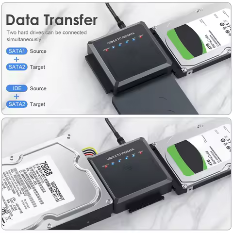 Sata To USB 3.0 IDE SATA Adapter To USB3.0 USB2.0 Sata Cable For 2.5 3.5 Hard Disk Drive HDD SSD USB