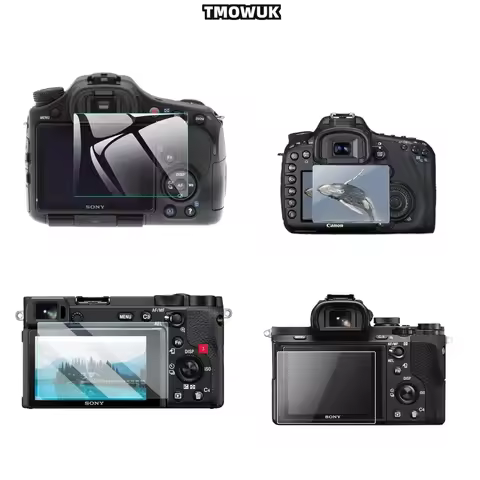For SONY A6600 A6000 A6300 A5000 A6500 NEX6 NEX-5N NEX-7 Smudge - Resistant Tempered Glass For SONY