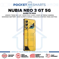 [Malaysia Set] Nubia Neo 3 GT 5G (256GB ROM | 12GB RAM) 1 Year Nubia Malaysia Warranty