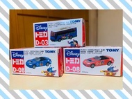 Tomica Disney Collection TOMY Stitch D-08 (Honda - S2000 R) x2 & D-03 (Super High Decker) 迪士尼系列 史迪仔 