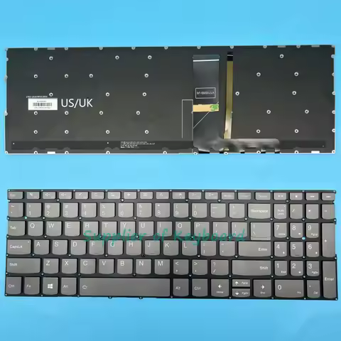 NEW Spanish/French/English For Lenovo ThinkBook 15-IIL 15-IML Ideapad S540-15IML S540-15IWL Laptop B