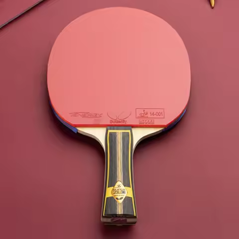 Professional Super ZLC ZJK Table Tennis Racket Fast Attack Ping Pong Bat Assembled With Double Face 