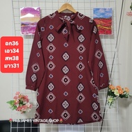 Dress Dress​Short​ Stripe Pattern Pattern​Graphic Card​ Style Style​Korean Korea​ Fabric Cloth Fabric​Polyhedut​S. S. S.​Terrestrial​ Tie Neck Neck​Bow Knot​