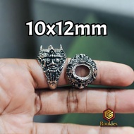 Barong Model Alpaca Ring Tie Size 10x12mm