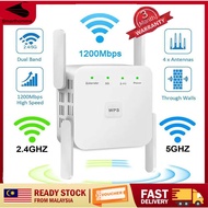 Wireless WiFi Repeater WiFi Booster 2.4G/5Ghz 300/1200M Wifi Extender Signal Booster WiFi Range Exte