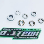 12-piece aluminum spacer boltRing washer spacer bolt and nut
