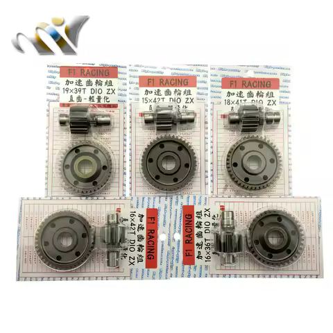 for DIO50 ZX 50 AF18 AF25 AF28 AF34 AF35 Scooter Performance Racing Transmission Gear Set 19x39T 16x