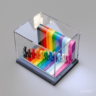 Acrylic Storage Box Suitable for Lego 40516 Variety Character Plain Color Minifigure Building Blocks