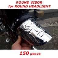 carpetr Motorcycle Accessories Yamaha YTX 125 Visor "LONG"  Stainless, Shorpet 150 pesos