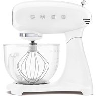 Smeg 50’s Retro Style Aesthetic Full Colour Stand Mixer SMF13WHUK