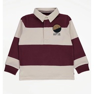 George boy's striped polo shirt