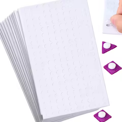 3D Pop Double-Sided Dots-Adhesive Mounts,Foam Dots, 3D Pop Dots, Dual-Adhesive 3D Foam, for Crafts,D