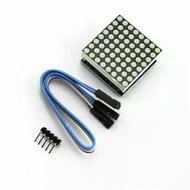 Arduino 8x8 Dot Matrix Red Colour LED Display with Jumper Wire