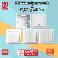 MK big rocker / big button water heater switch and lighting switch