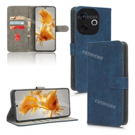 For Vivo Y39 5G 2025 Flip Matte Leather Casing For Vivo Y39 5G VivoY39 Y39 Y29 39Y Y 39 29 4G 5G 202