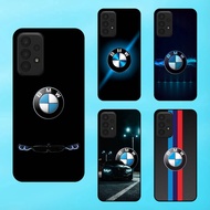 Samsung A23 Black Bezel Phone Case BMW Car Brand