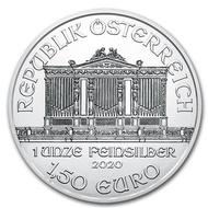 2020 Austrian Philharmonic 1 oz .999 Silver Coin BU 1oz