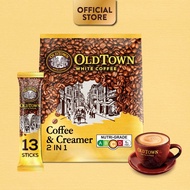 OLDTOWN Coffee and Creamer Instant 2in1 Premix White Coffee, 13 Sticks   (Expiry: June 2026)