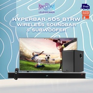 Vinnfier VF Hyperbar 505 BTRW 2024 Wireless Soundbar Wireless Subwoofer Karaoke System Built-in Micr