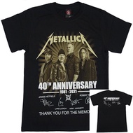 METALLICA - 40TH ANNIVERSARY SHIRT ( ROCKYEAH )