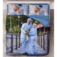 Cadar custom made bedsheet set wedding / favourite anime / artist / etc (any picture)