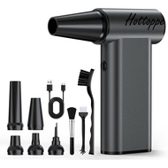 Cordless 180000RPM Air Duster Electric, 4 Modes High-Speed Compressed Air Blower for Outdoor& Car Cl