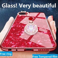 ?Hot?OPPO R11S/R11S Plus/R11/R11 Plus Tempered glass Conch Shell Phone Case cover