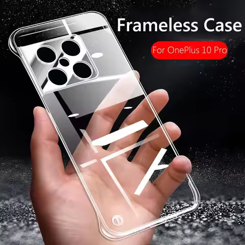 For OnePlus 10 Pro Frameless Slim Clear Hard Back Cover Case For OnePlus 10 Pro OnePlus10Pro Coque P