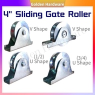 4'' Sliding Gate Roller Auto Gate Roller Gate Roller Bearing Roda Pagar / 1 Pcs