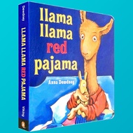 英文儿童绘本 穿红睡衣的羊驼拉玛 Llama Llama Red Pajama