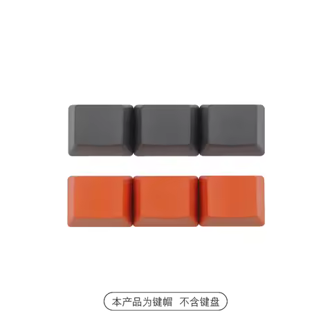 Key Cap OEM R1 1.25U Orange Grey PBT Key Caps No Engraved Alt Ctrl Win Fn Replacement Keycap