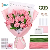 XeR 1Set Fuzzy Wire Encrypted For Roof Top Knitting Strip Material Paage Super Density DIY Flower Bo