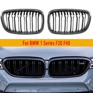For BMW 1 Series F20 F40 180 160 120 M135 2011  Dry Carbon Fiber Car Front Bumper Grill Grille Frame
