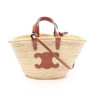 【二手】Celine CELINE單肩包 Teen Triomphe Classic Panier 2WAY 113832CGG04LU 皮革手提包 女士 全新