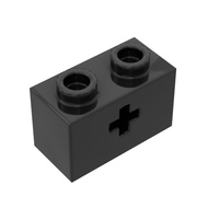 MK OEM Technique Brick 1 x 2 with Axle Hole 32064 (Big Brand Compatible Building Block Parts)