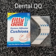 Fittydent cushion lem gigi palsu USA super denture adhesive