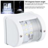 KHJ LED Navigation Lamp, IP66 12V/24V Boat Signal Light, Durable 3W 135 Degrees Signal Light Cruises