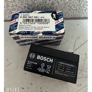 0092 S67 061 BOSCH BACKUP BATTERY 12V 1.2AH Mercedes Battery Auxiliary Backup W212 W221 W166 W164 W2