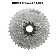 Shimano ALIVIO HG201 Cassette 9 Speed MTB Mountain Bike Cogs 11-32T 11-34T 11-36T Cassette Bicycle P