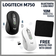Logitech M750 Signature Silent Wireless Mouse Bluetooth Suitable for Desktop/Laptop Computer (4000DP