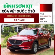 Sơn Xịt Xóa Vết Xước Cho Xe MAZDA CX-8 Màu ĐỎ PHA LÊ Code 46V - SOUL RED CRYSTAL Chính Hãng OH PAINT