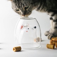 鼠鼠雙層玻璃杯