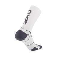 2XU Unisex Vectr Cushion Crew Socks - White