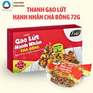 FnV Almond Brown Rice Bar Meat Floss 72g Protein Bar Breakfast Bar