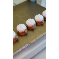 Stress Relieve Clicky Bun Keychain