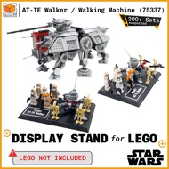 Display Stand for Lego Star Wars AT-TE Walker / Walking Machine (75337)