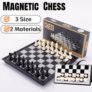 Magnetic Chess Set Board Foldable Portable Chess Board  Papan Catur Chess Set Travel Magnet
