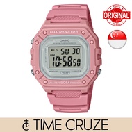 [Time Cruze] Casio W-218HC Sports Pink Resin Band Digital Women Kids Watch W-218HC-4 W-218HC-4A W218