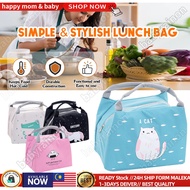 Cartoon Lunch Bag Cooler Lunch Box Portable Insulated Canvas Lunch Bag Thermal Food Picnic Lunch Box