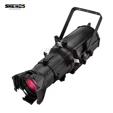 SHEHDS LED Leko 250W Ellipsoidal Profile Lights 250W Focus Spotlight Cool & Warm Or RGBW For DJ Disc